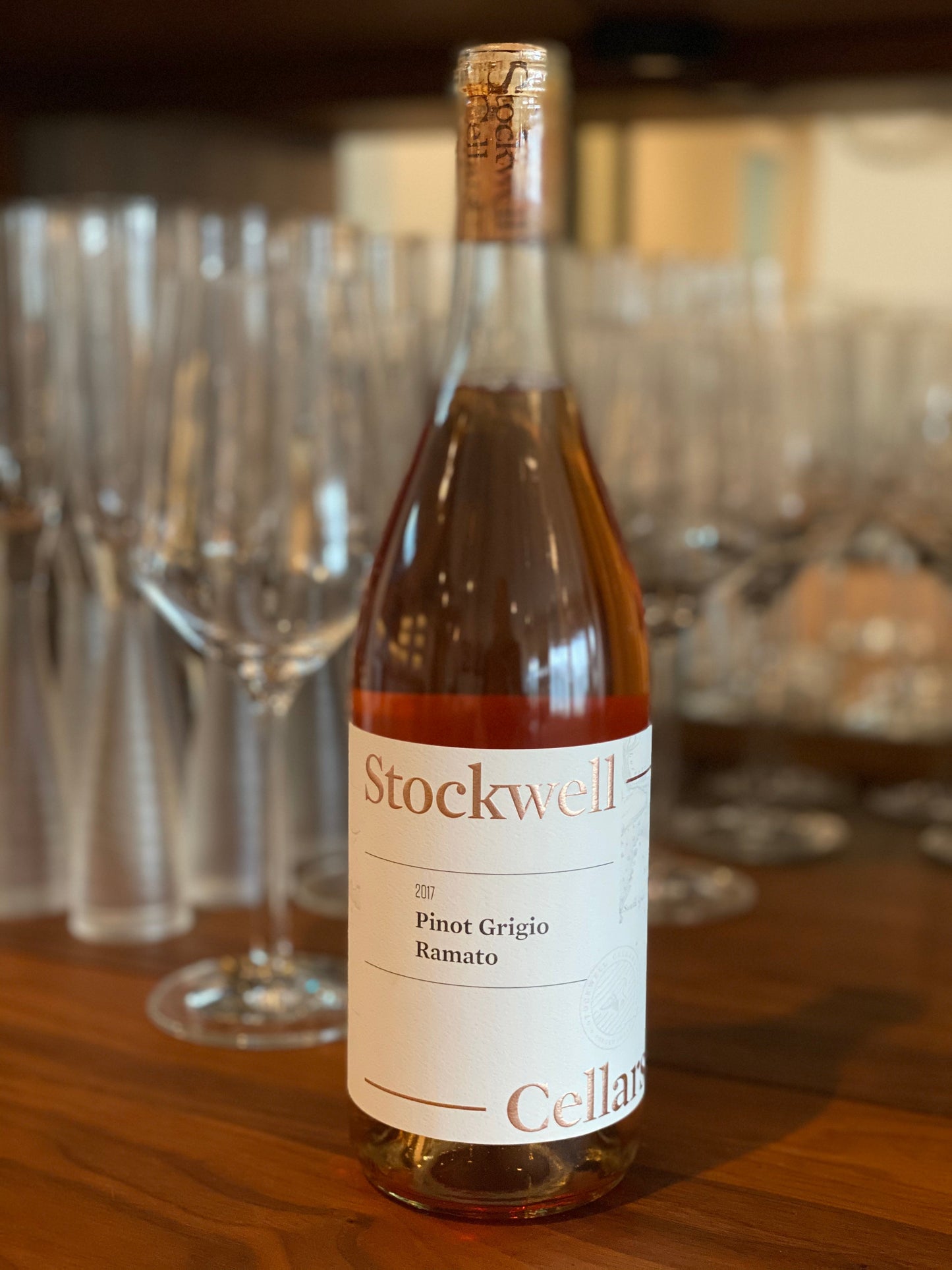 2017 Pinot Grigio Ramato - Stockwell Cellars, Santa Cruz Mountain