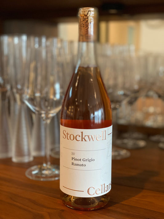 2017 Pinot Grigio Ramato - Stockwell Cellars, Santa Cruz Mountain